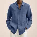 Elegantes Herren Leinenhemd | Atmungsaktiv & Zeitloser Stil | Jonas