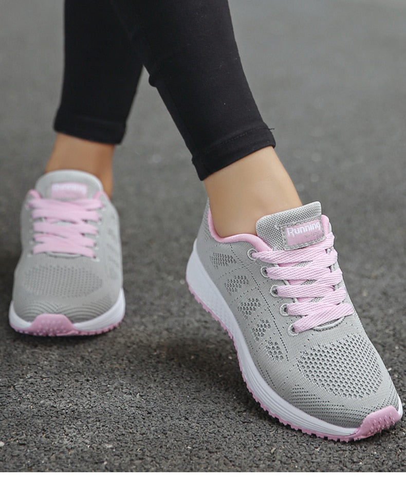 Leichte Atmungsaktive Sneaker Damen | Bequeme Alltagsschuhe | Emma