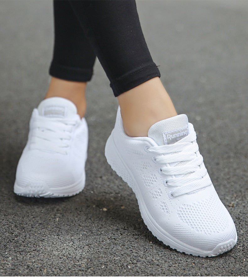 Leichte Atmungsaktive Sneaker Damen | Bequeme Alltagsschuhe | Emma