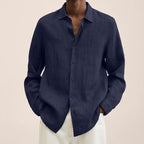 Elegantes Herren Leinenhemd | Atmungsaktiv & Zeitloser Stil | Jonas