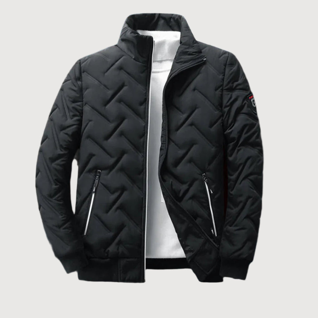 Herren Steppjacke | Wetterfeste Pufferjacke mit Stil & Funktion | Lukas