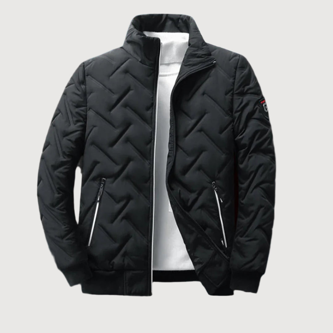 Herren Steppjacke | Wetterfeste Pufferjacke mit Stil & Funktion | Lukas