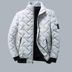 Herren Steppjacke | Wetterfeste Pufferjacke mit Stil & Funktion | Lukas
