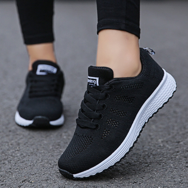 Leichte Atmungsaktive Sneaker Damen | Bequeme Alltagsschuhe | Emma