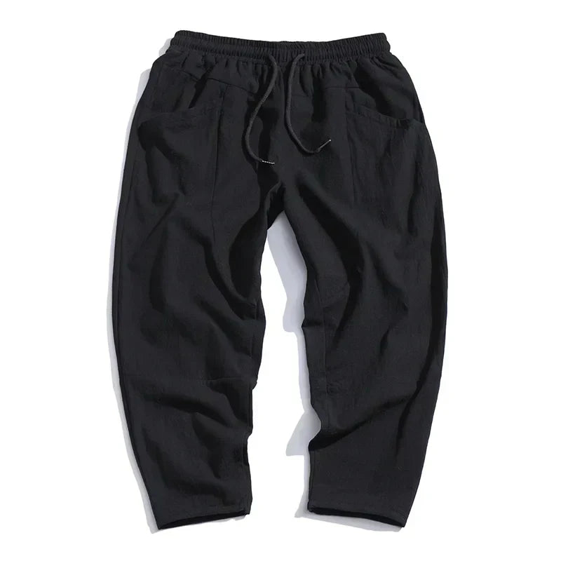 Kyoto Leinenhose Herren | Leichte & Atmungsaktive Cropped Pants | Julian