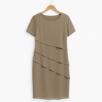 Elegantes Chiffonkleid mit Lagenlook | Zeitloser Stil für Damen | Marlene