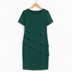 Elegantes Chiffonkleid mit Lagenlook | Zeitloser Stil für Damen | Marlene